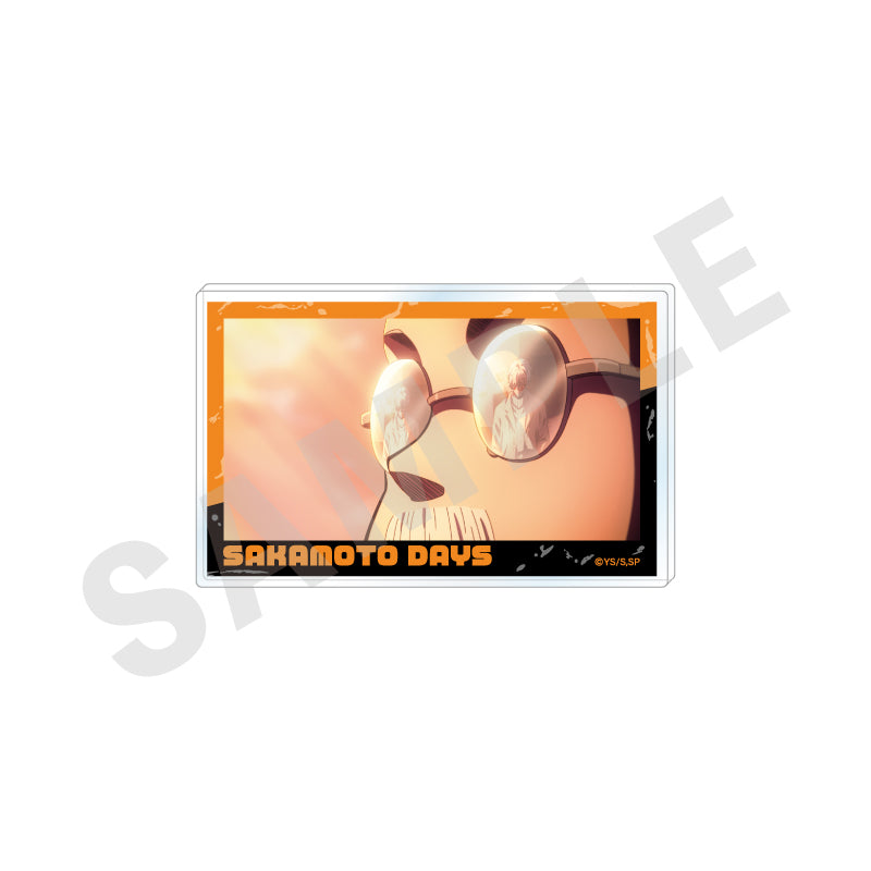 SAKAMOTO DAYS ~favorite series~のグッズ、坂本のアクリルカードの画像です