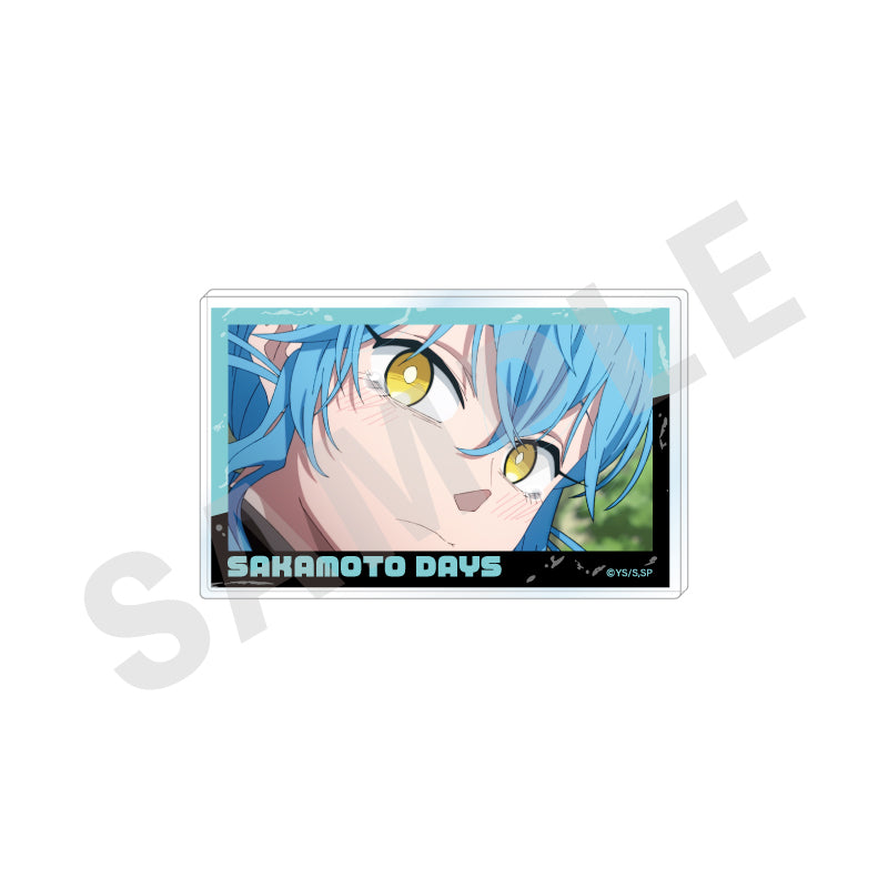 SAKAMOTO DAYS ~favorite series~のグッズ、晶のアクリルカードの画像です