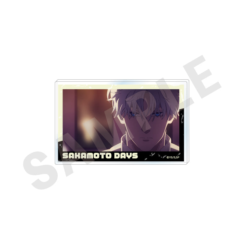 SAKAMOTO DAYS ~favorite series~のグッズ、X・スラーのアクリルカードの画像です