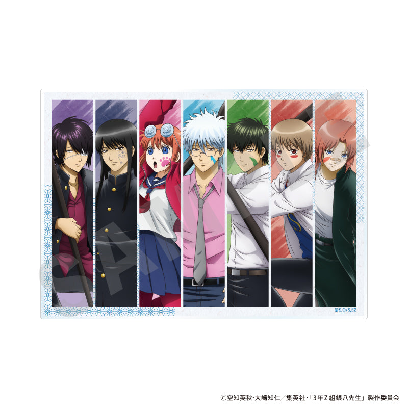 3年Z組銀八先生 のグッズ、アクリルパネルの画像です