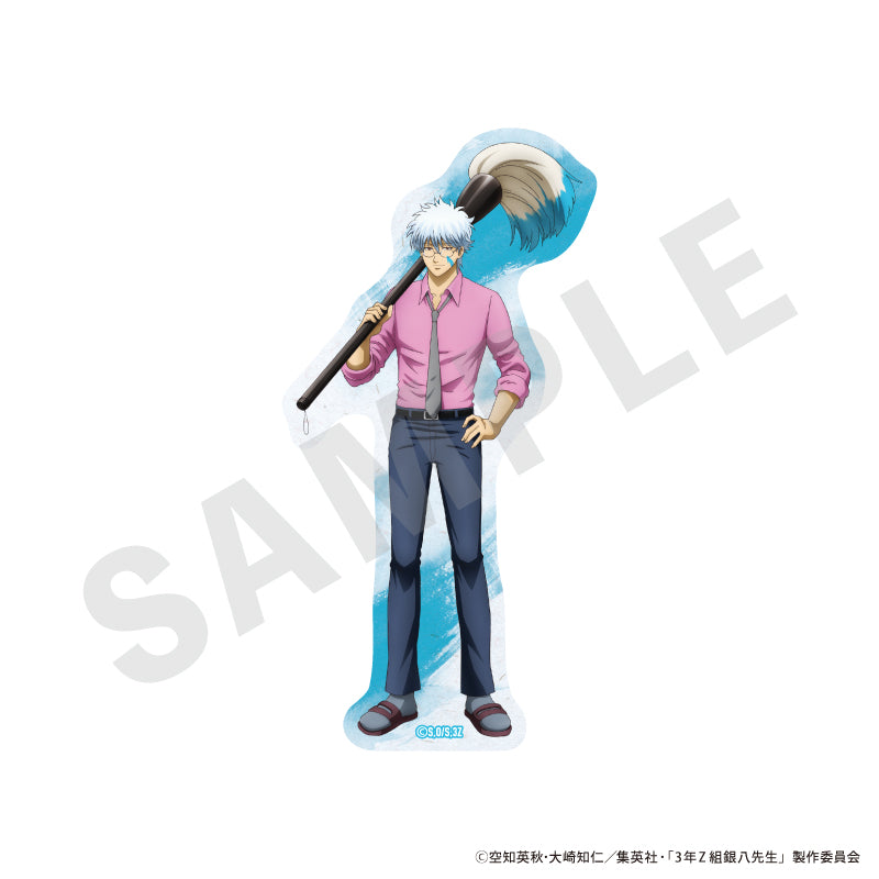 3年Z組銀八先生 のグッズ、坂田銀八のステッカーの画像です