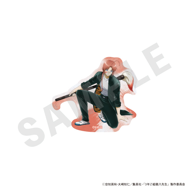 3年Z組銀八先生 のグッズ、神威のステッカーの画像です