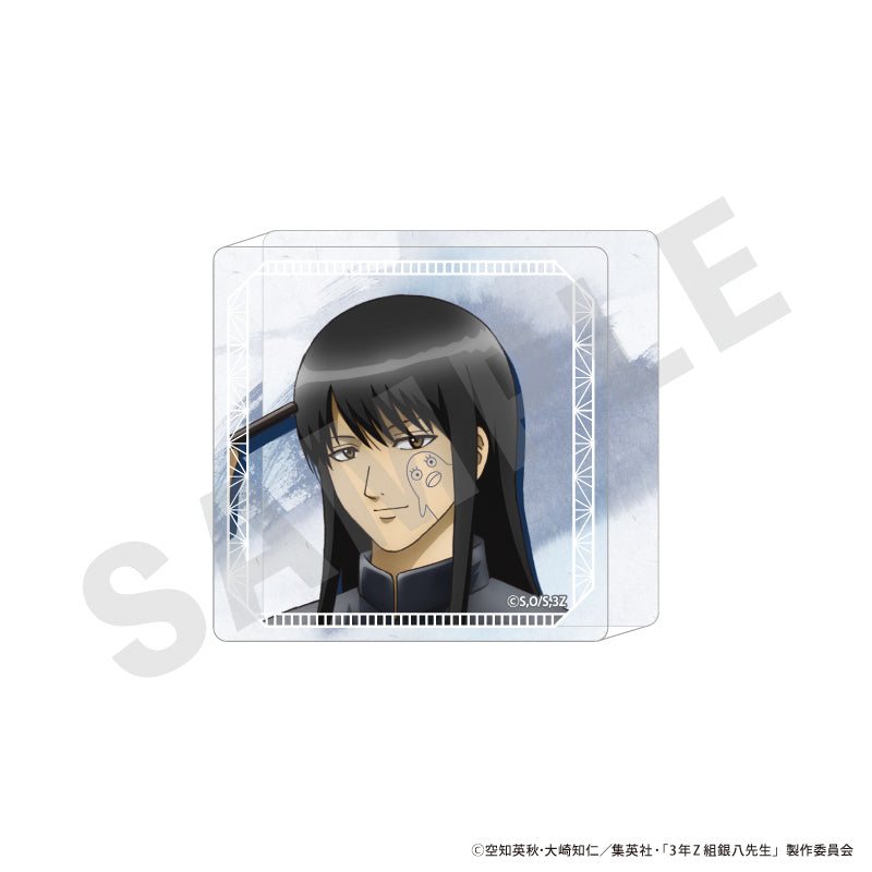 3年Z組銀八先生 のグッズ、桂小太郎のミニアクリルブロックの画像です