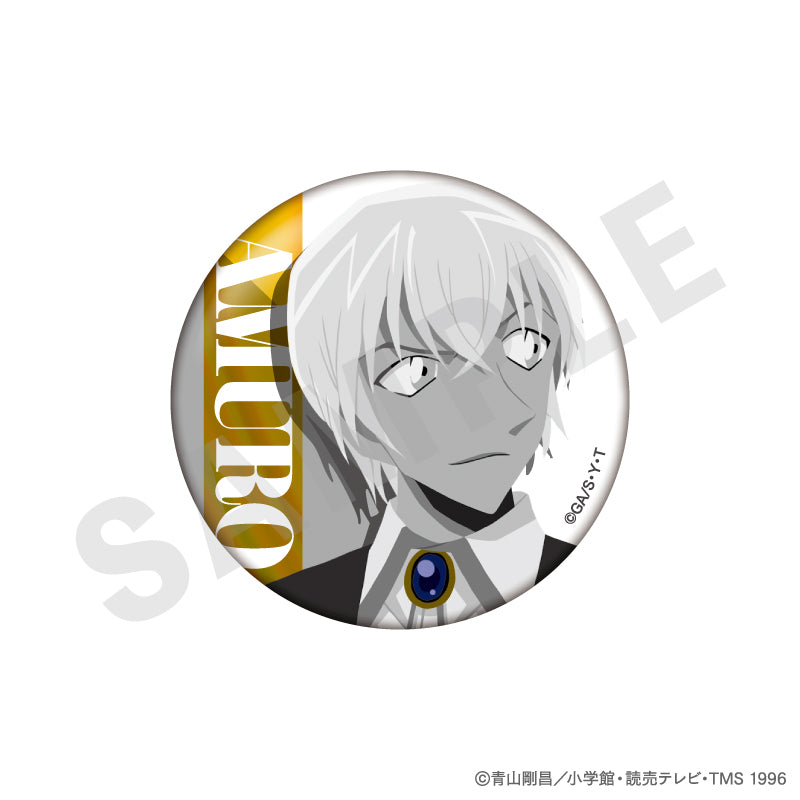 名探偵コナン のグッズ、安室透の缶バッジの画像です