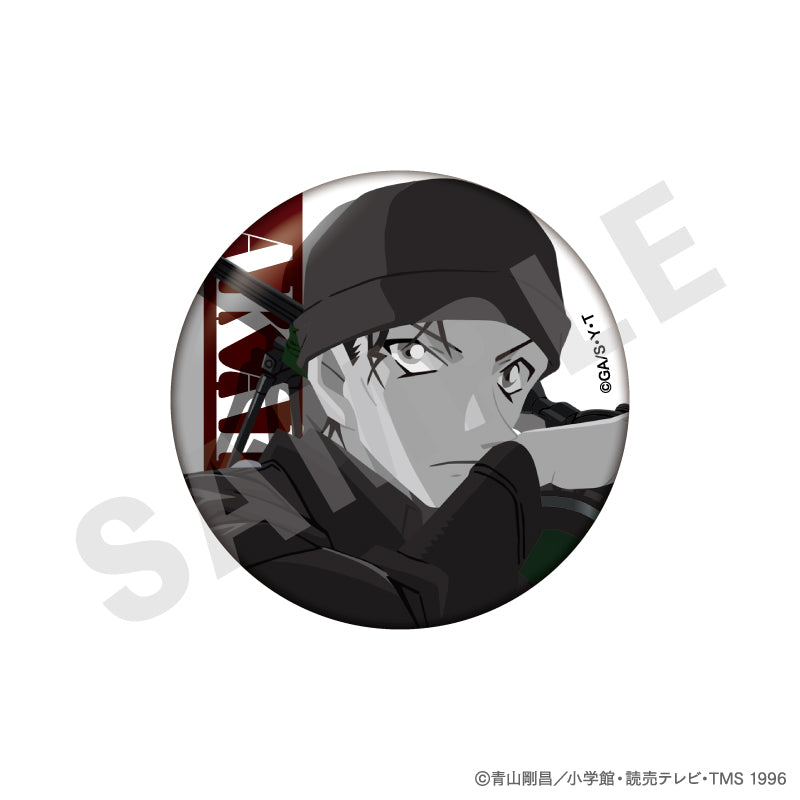 名探偵コナン のグッズ、赤井秀一の缶バッジの画像です