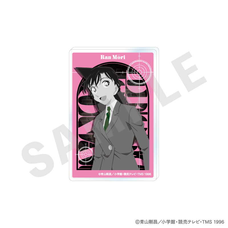 名探偵コナン のグッズ、毛利蘭のアクリルカードの画像です