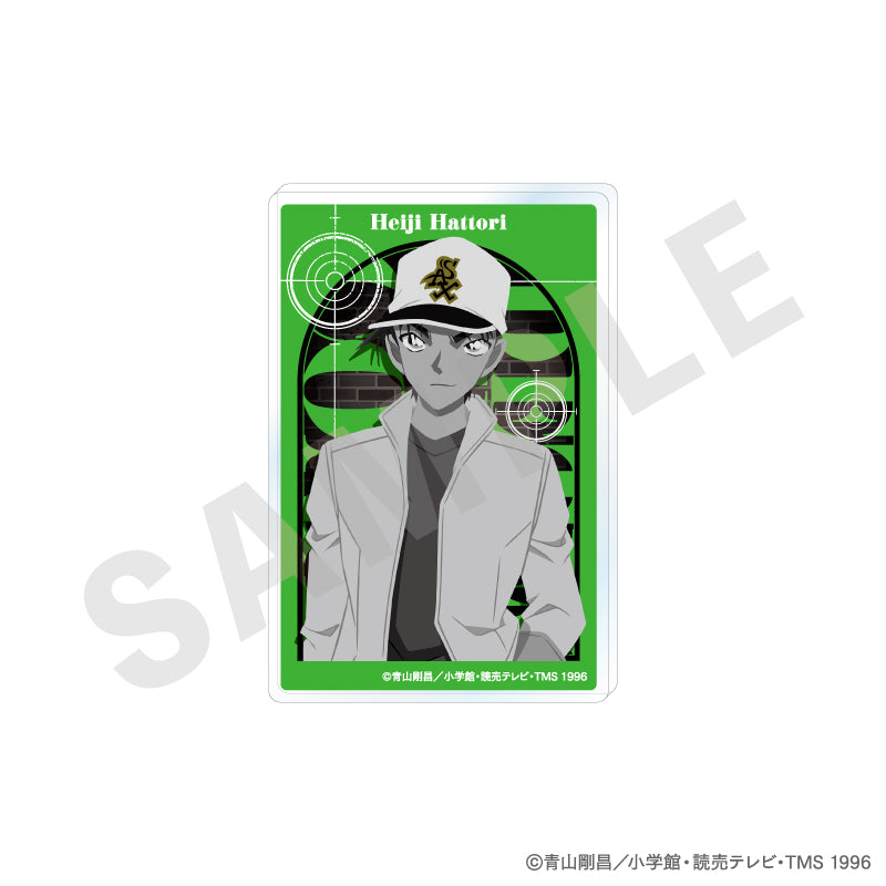 名探偵コナン のグッズ、服部平次のアクリルカードの画像です
