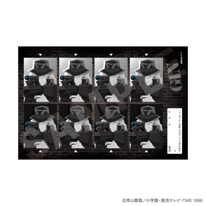 名探偵コナン のグッズ、ジンのステッカーの画像です