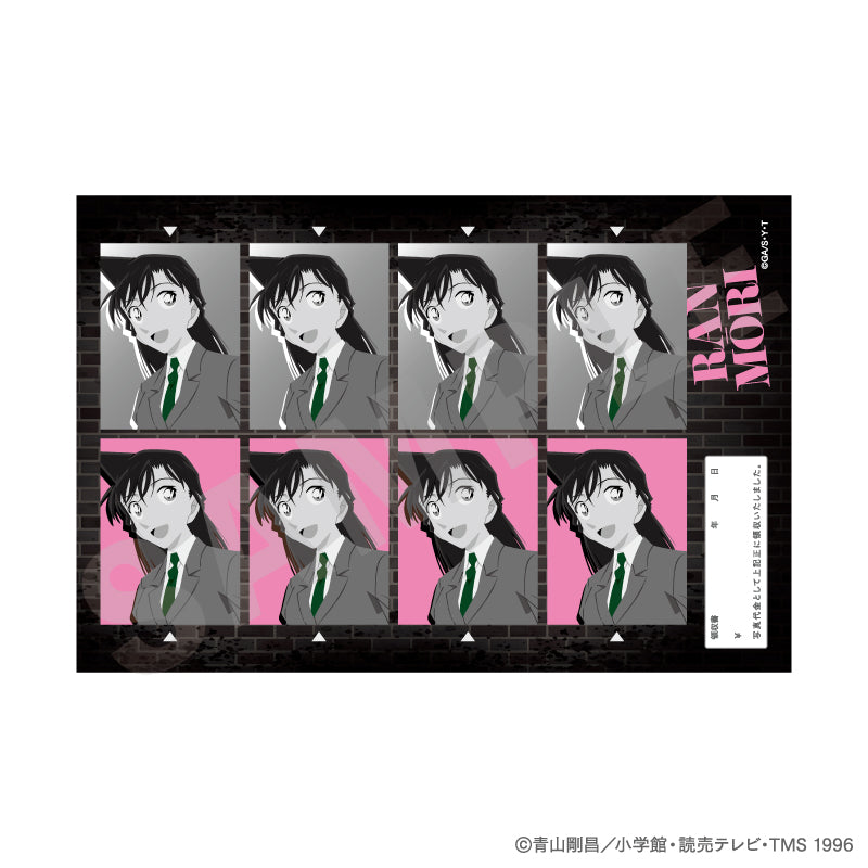 名探偵コナン のグッズ、毛利蘭のステッカーの画像です