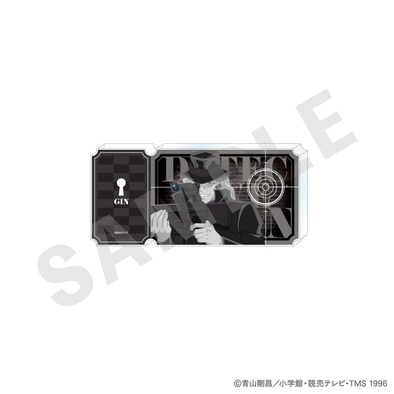名探偵コナン のグッズ、ジンのアクリルブロックの画像です