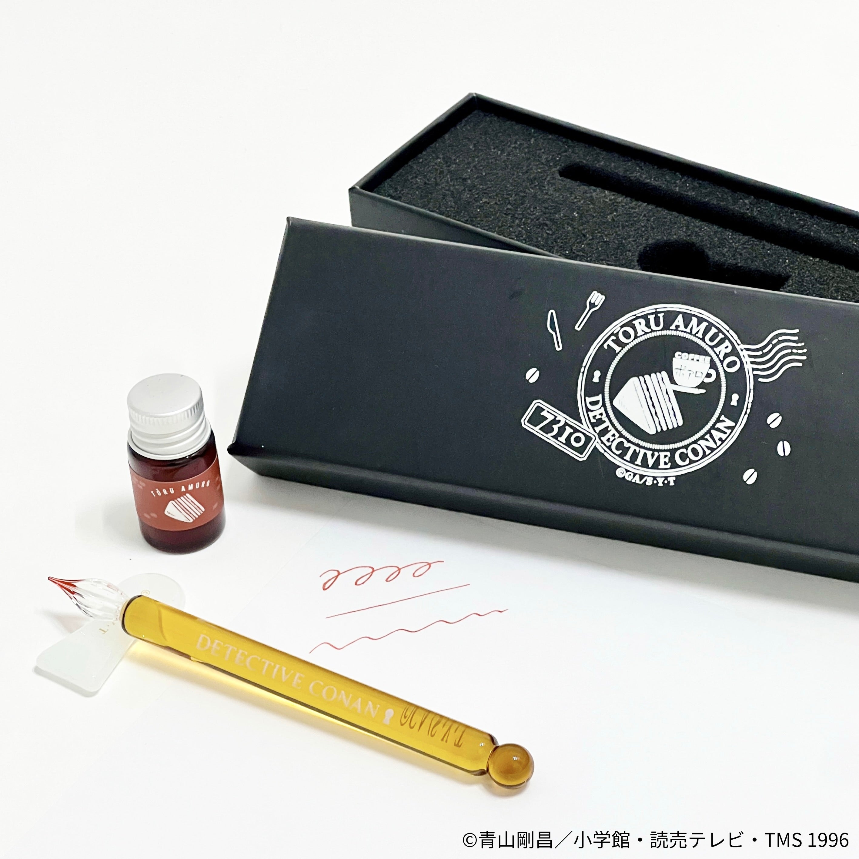 名探偵コナン ~favorite series~のグッズ、安室透のガラスペン&インクセットの画像です