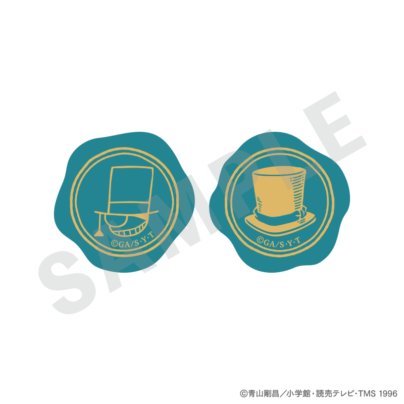 名探偵コナン ~favorite series~のグッズ、怪盗キッドのステッカーの画像です