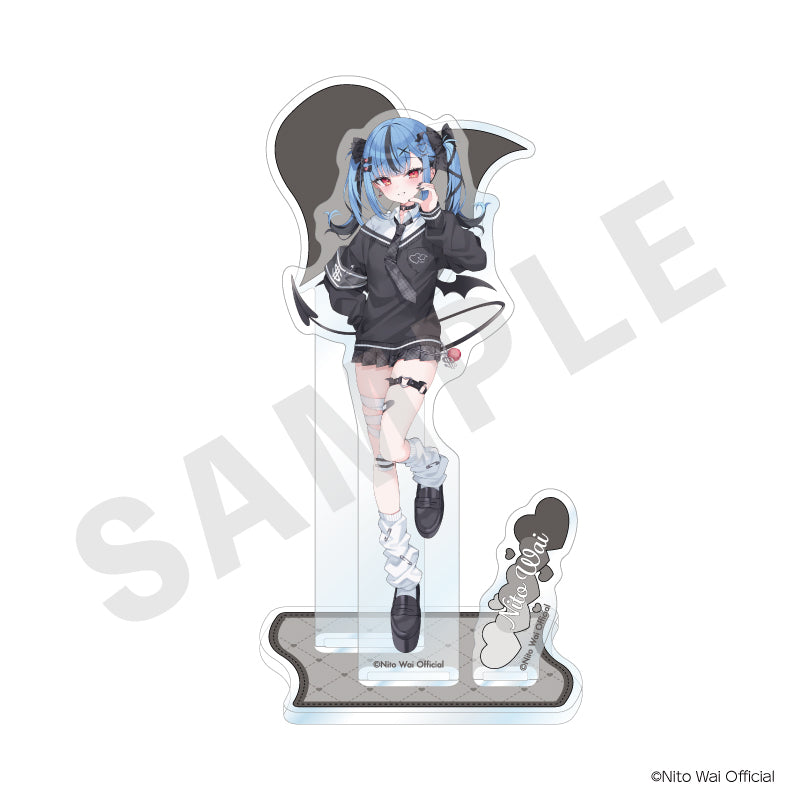 にとあま♡ニコイチ♡天使と悪魔 のグッズ、新兎わいのアクリルジオラマの画像です