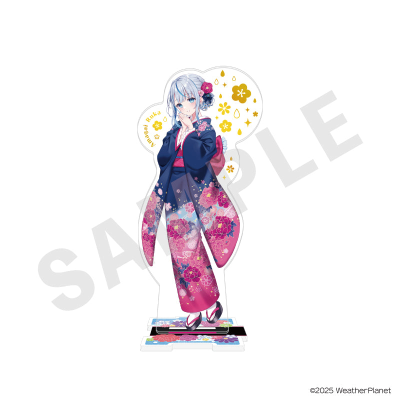 WeatherPlanet のグッズ、雨海ルカのアクリルスタンドの画像です