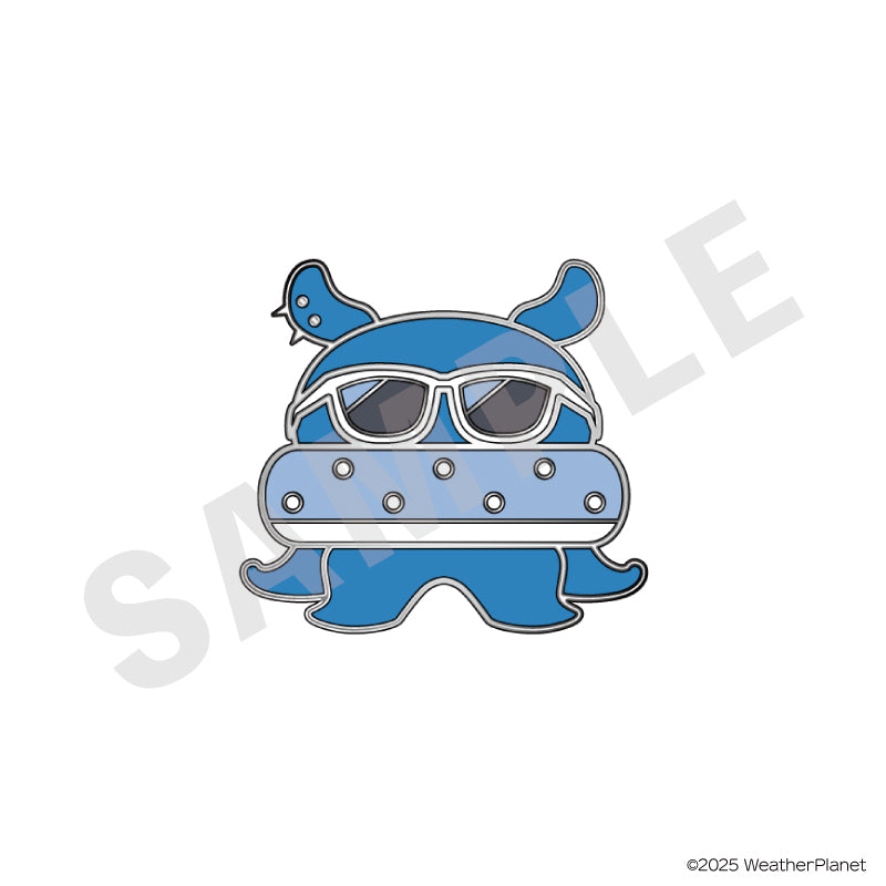 WeatherPlanet のグッズ、MEN・あさひのピンバッジの5枚目の画像です