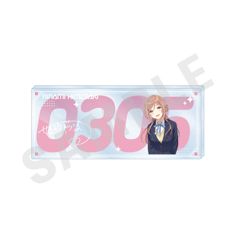 学園アイドルマスター」 〜favorite series〜 ナンバーアクリル