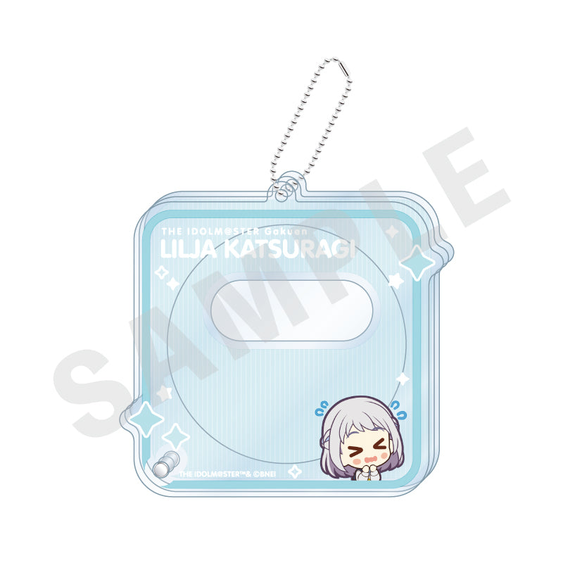 学園アイドルマスター ~favorite series~のグッズ、葛城リーリヤの缶バッジケースの1枚目の画像です
