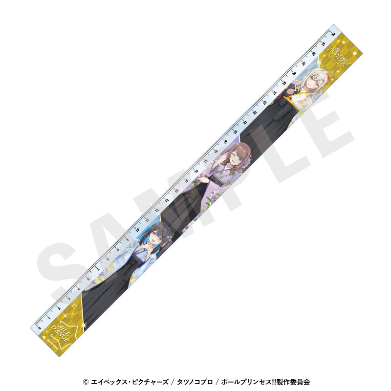 ポールプリンセス!! のグッズ、エルダンジュのスタンド定規の画像です