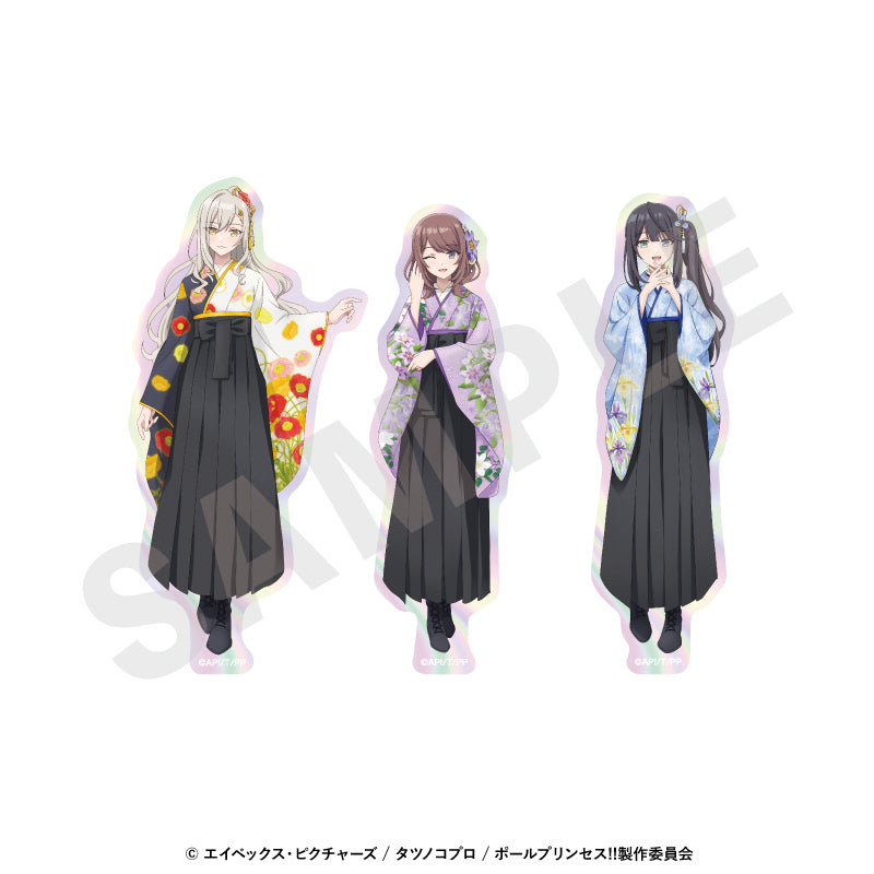 ポールプリンセス!! のグッズ、エルダンジュのステッカーの画像です