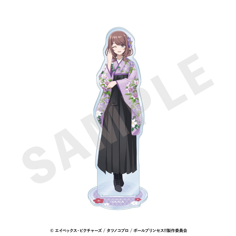 ポールプリンセス!! のグッズ、紫藤サナのアクリルスタンドの画像です