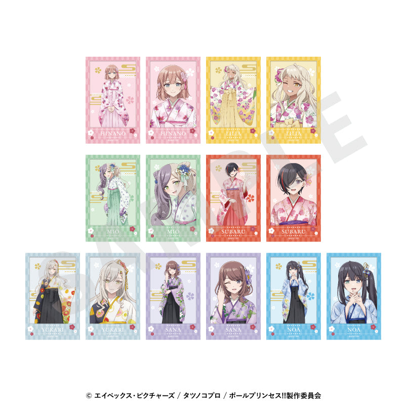 ポールプリンセス!! のグッズ、チェキ風カードの1枚目の画像です