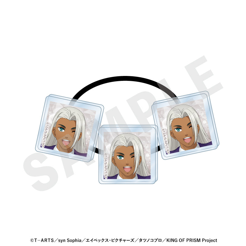 KING OF PRISM-Your Endless Call-み~んなきらめけ!プリズム☆ツアーズ のグッズ、黒川冷のヘアゴムの画像です