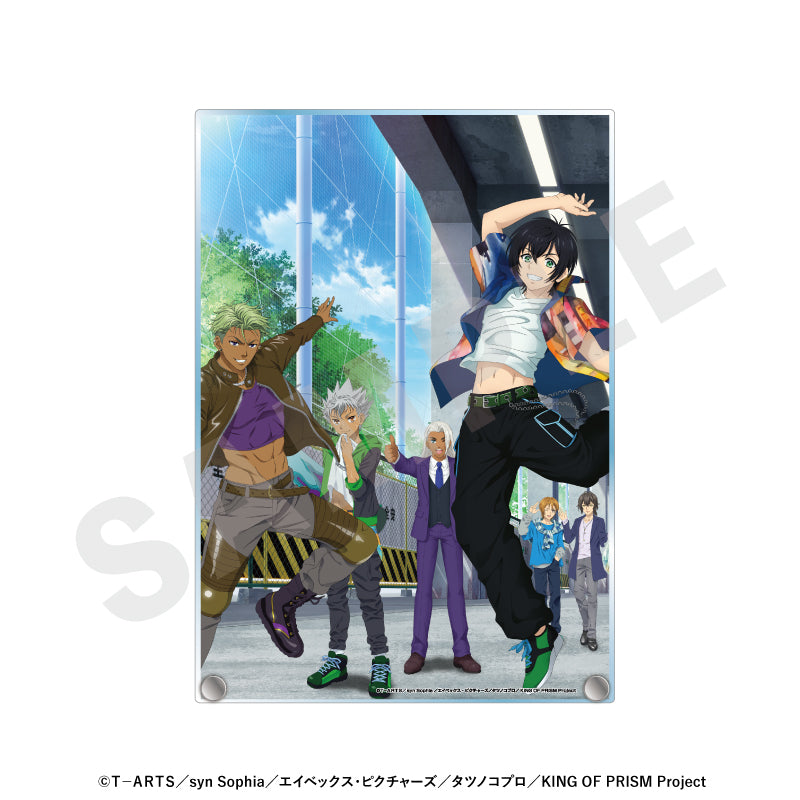 KING OF PRISM-Your Endless Call-み~んなきらめけ!プリズム☆ツアーズ のグッズ、アクリルプレートの画像です