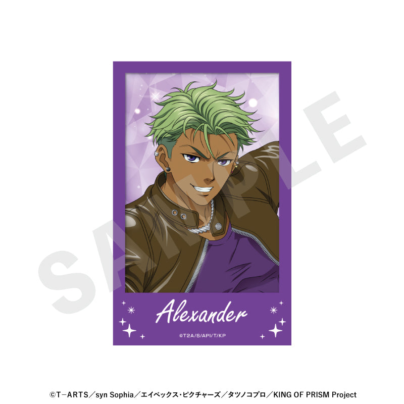 KING OF PRISM-Your Endless Call-み~んなきらめけ!プリズム☆ツアーズ のグッズ、大和アレクサンダーのフォト風カードの画像です