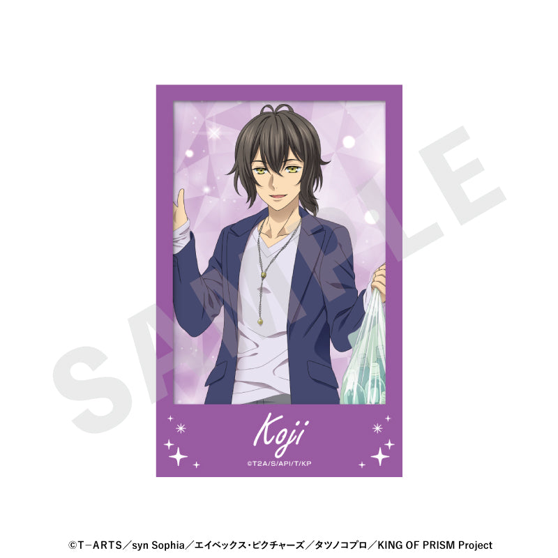 KING OF PRISM-Your Endless Call-み~んなきらめけ!プリズム☆ツアーズ のグッズ、神浜コウジのフォト風カードの画像です