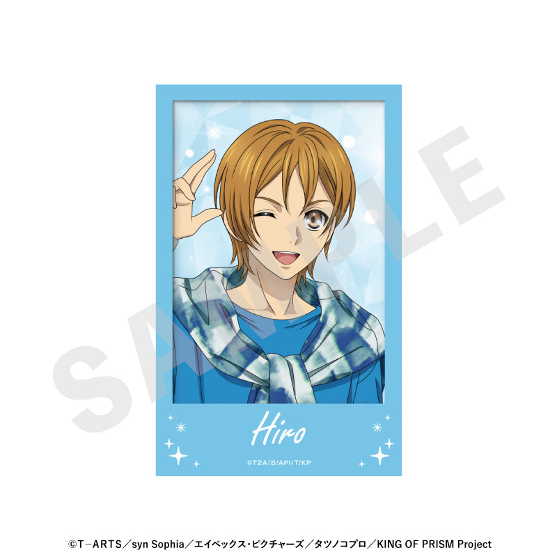 KING OF PRISM-Your Endless Call-み~んなきらめけ!プリズム☆ツアーズ のグッズ、速水ヒロのフォト風カードの画像です