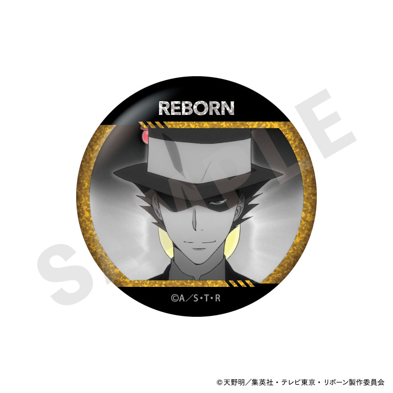 家庭教師ヒットマンREBORN! のグッズ、リボーンの缶バッジの画像です