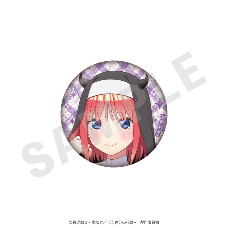 五等分の花嫁 のグッズ、中野二乃の缶バッジの画像です
