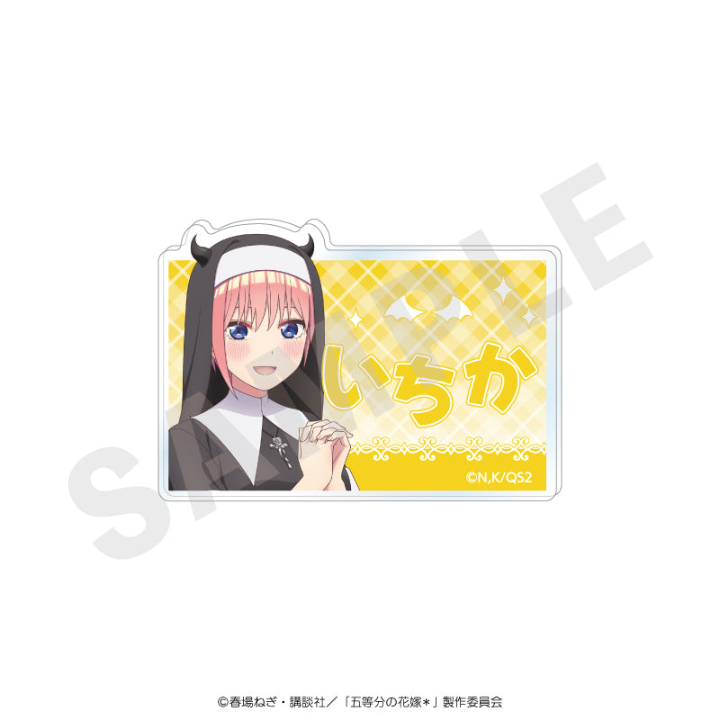 五等分の花嫁 のグッズ、中野一花のお名前バッジの画像です
