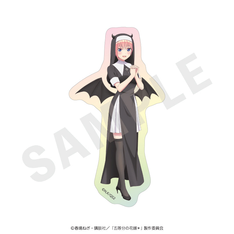 五等分の花嫁 のグッズ、中野一花のオーロラステッカーの画像です