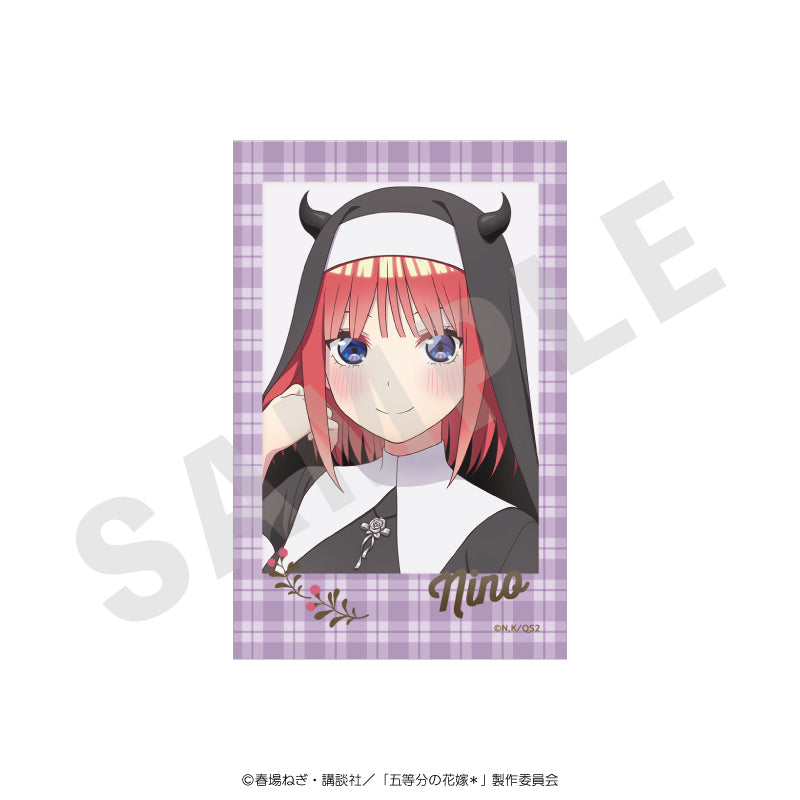 五等分の花嫁 のグッズ、中野二乃のチェキ風カードの画像です