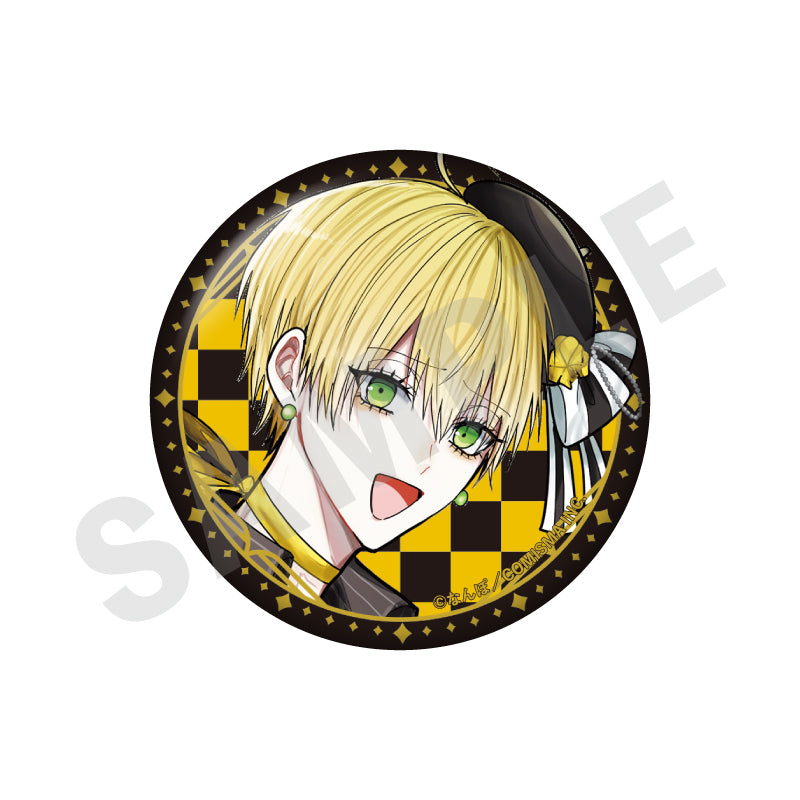 ゴミカスアイドル更生させないと私が死ぬ のグッズ、轟エンジョウの缶バッジの画像です