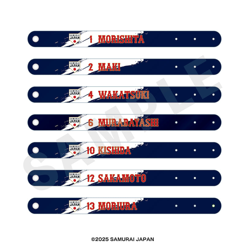 野球日本代表 侍ジャパン のグッズ、リストバンドの1枚目の画像です