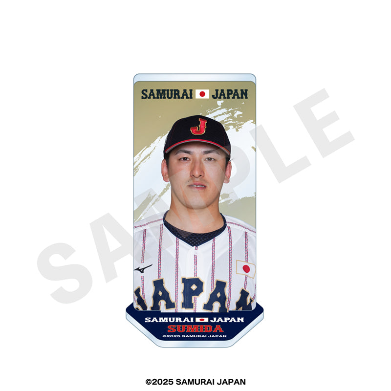 侍ジャパン　WBC アクリルスタンド　缶バッジ　ダルビッシュ　佐々木朗希　他 2025年11月侍ジャパン アクリルスタンド #14隅田 知一郎｜アニメバコ