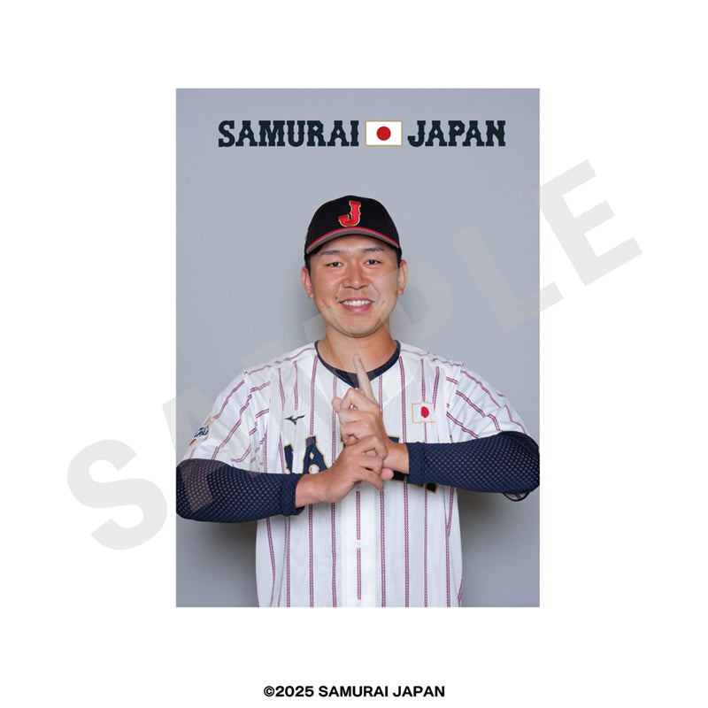 野球日本代表 侍ジャパン のグッズ、西口直人のブロマイドの画像です