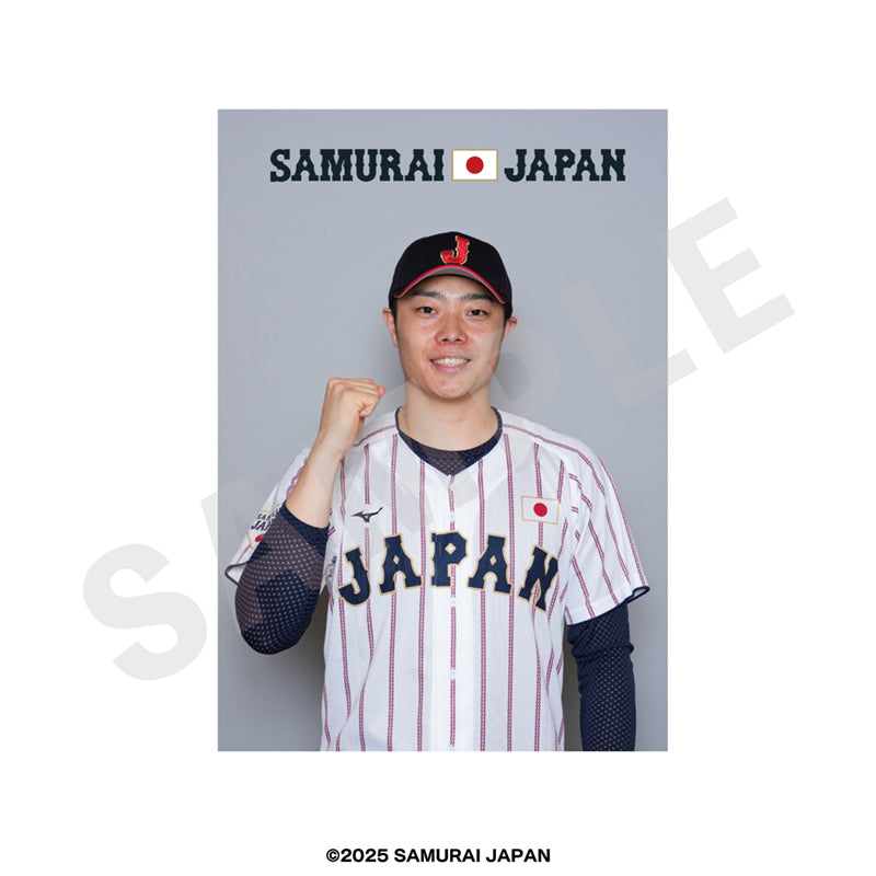野球日本代表 侍ジャパン のグッズ、松本裕樹のブロマイドの画像です