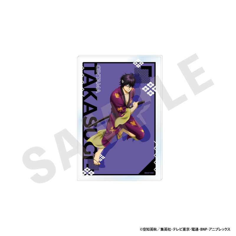 銀魂 のグッズ、高杉晋助のアクリルイラストカードの画像です