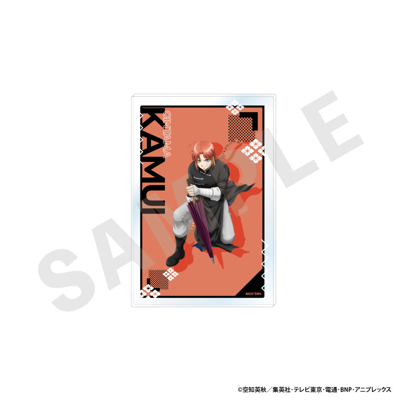 銀魂 のグッズ、神威のアクリルイラストカードの画像です