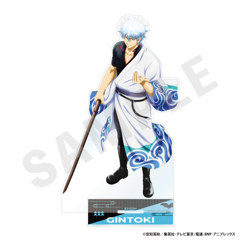 銀魂 のグッズ、坂田銀時の特大アクリルスタンドの画像です