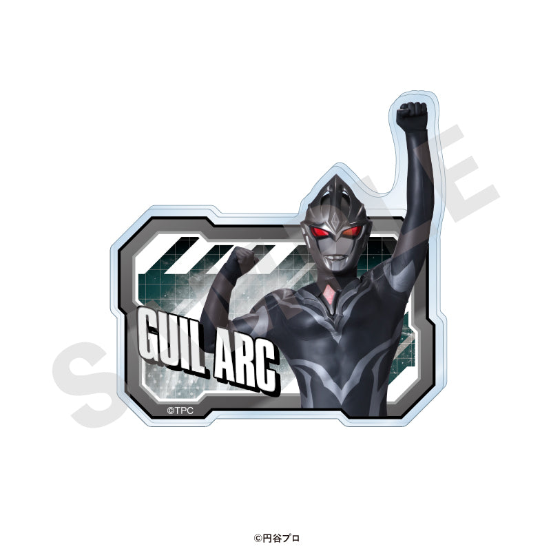 ウルトラマンシリーズ のグッズ、ギルアークのお名前バッジの画像です