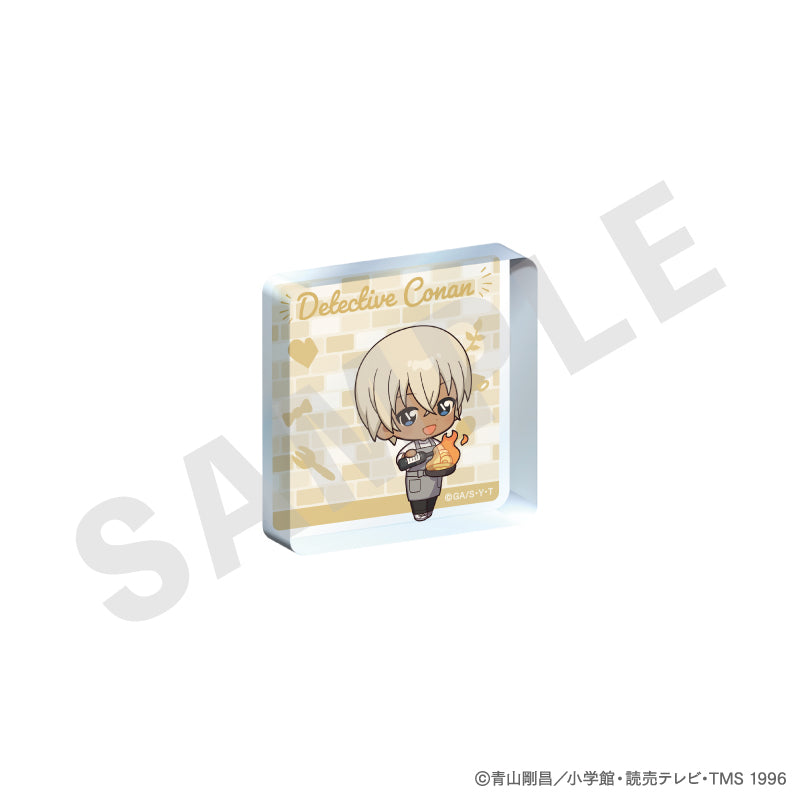 名探偵コナン のグッズ、安室透のアクリルブロックの画像です