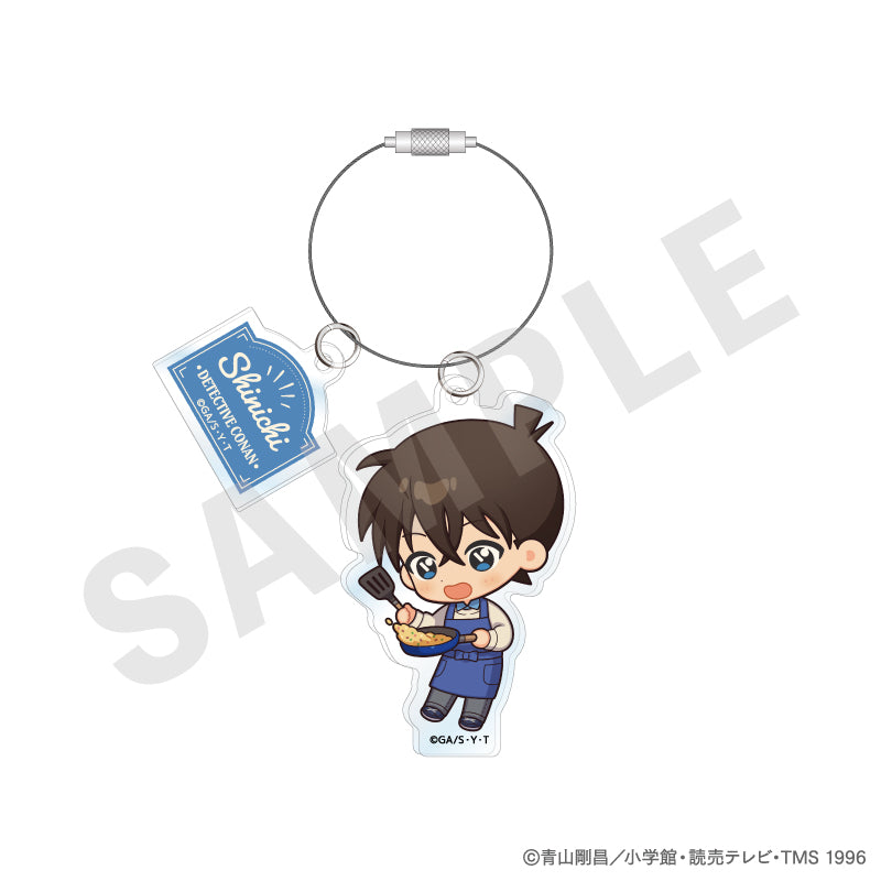 名探偵コナン のグッズ、工藤新一のアクリルキーホルダーの画像です