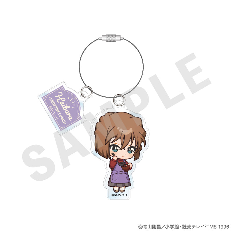 名探偵コナン のグッズ、灰原哀のアクリルキーホルダーの画像です