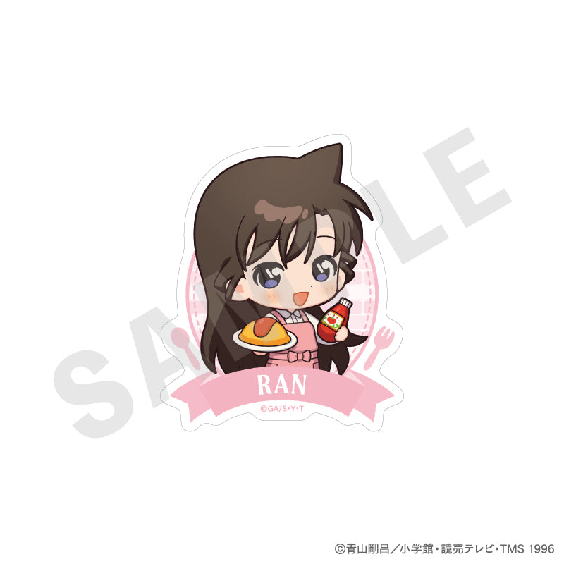 名探偵コナン のグッズ、毛利蘭のステッカーの画像です