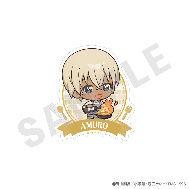 名探偵コナン のグッズ、安室透のステッカーの画像です