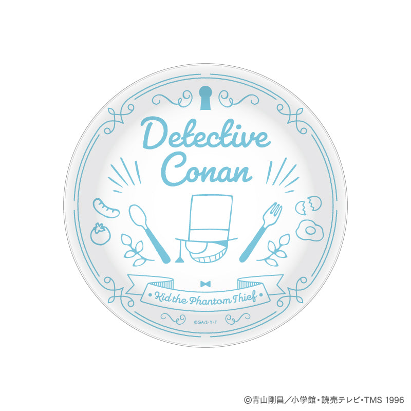 名探偵コナン のグッズ、怪盗キッドのランチプレートの画像です